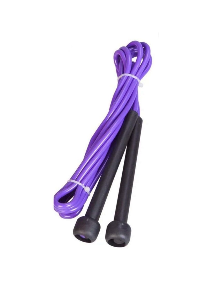 ليف اب سبورتس حبل نط رياضي احترافي PVC بمقابض مريحة – لون بنفسجي - Image 2